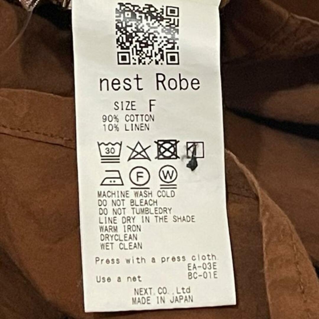 nest Robe(ネストローブ)のネストローブ ワンピース サイズF - レディースのワンピース(その他)の商品写真