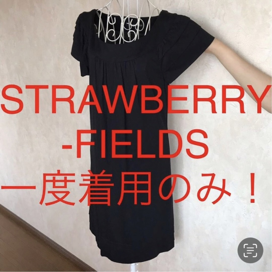 STRAWBERRY-FIELDS(ストロベリーフィールズ)の★STRAWBERRY-FIELDS/ストロベリーフィールズ★半袖ワンピースM レディースのワンピース(ひざ丈ワンピース)の商品写真