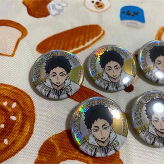 返品送料無料】 ハイキュー 赤葦京治 まとめ売り レア ホロ 缶バッジ