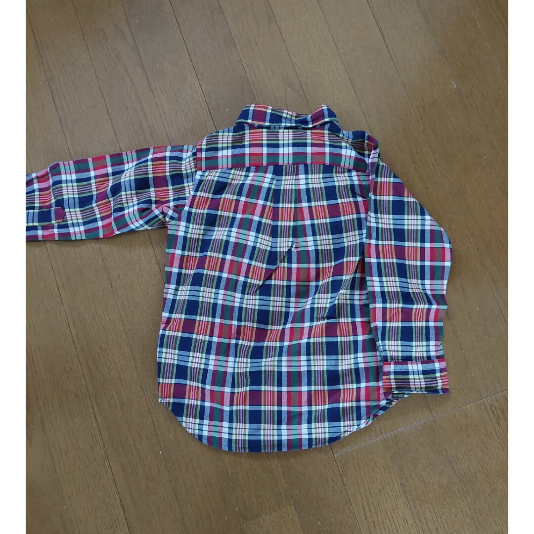 POLO RALPH LAUREN(ポロラルフローレン)の美品 ポロ ラルフローレン シャツ　ブラウス キッズ/ベビー/マタニティのキッズ服男の子用(90cm~)(Tシャツ/カットソー)の商品写真