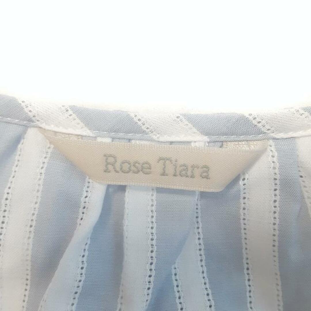 Rose Tiara(ローズティアラ)のローズティアラ 半袖シャツブラウス 42 L - レディースのトップス(シャツ/ブラウス(半袖/袖なし))の商品写真