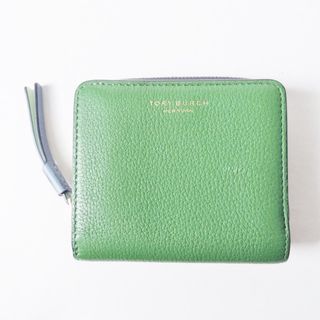 トリーバーチ(Tory Burch)のトリーバーチ 2つ折り財布 - グリーン(財布)