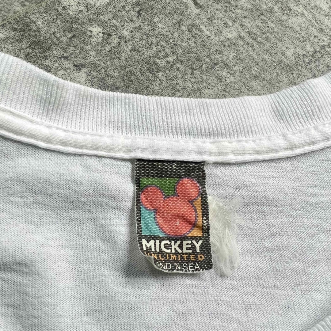 Disney(ディズニー)の90s Disney/ディズニー “Mickey” プリント Tシャツ　USA製 メンズのトップス(Tシャツ/カットソー(半袖/袖なし))の商品写真