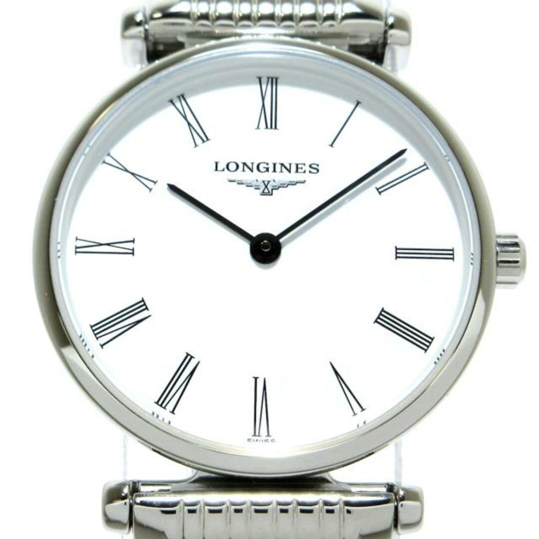 ロンジン 腕時計美品 - L4.209.4 白 激安商品セール レディース