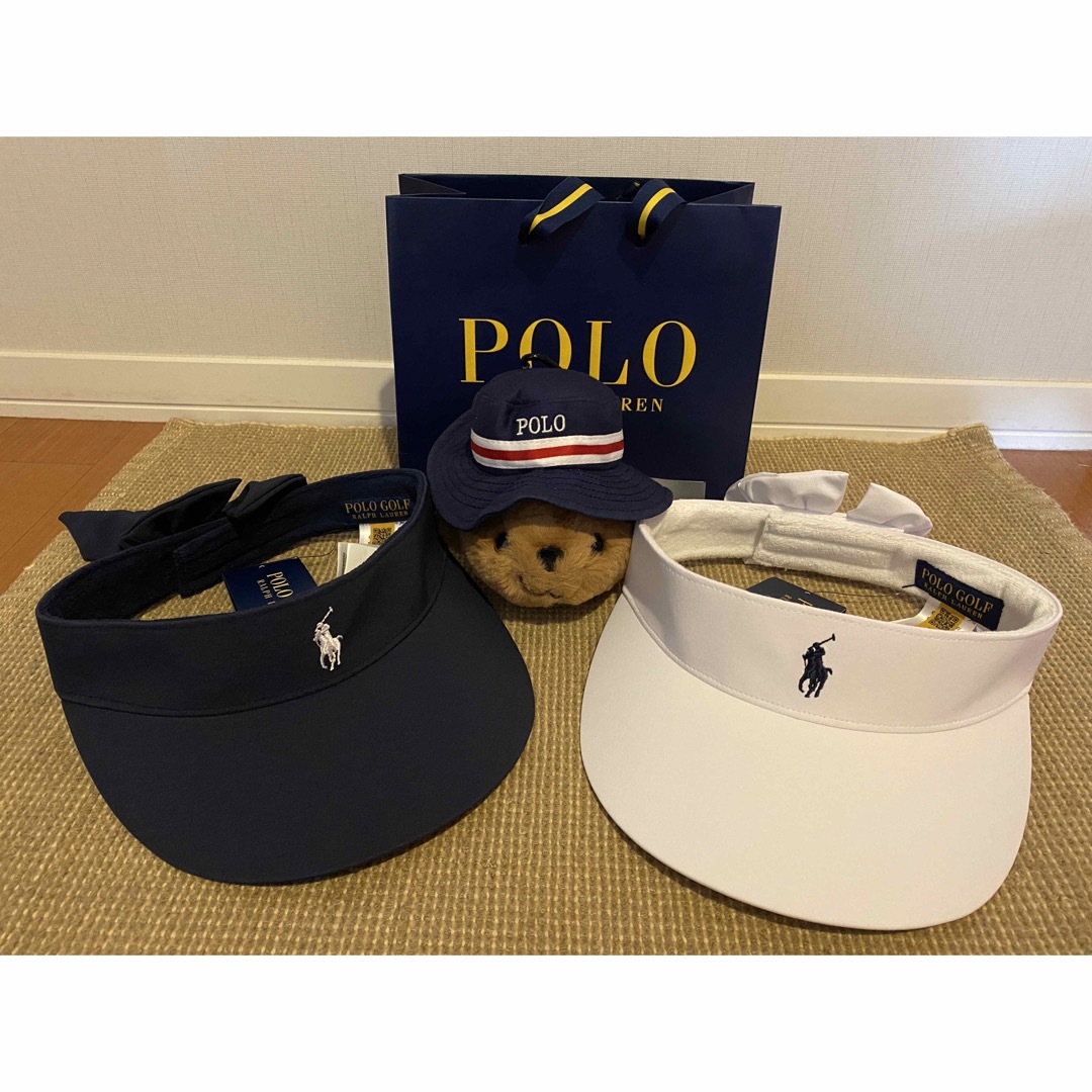 POLO RALPH LAUREN - 新品未使用!ラルフローレン サンバイザー POLO RALPH LAUREN - 新品未使用!ラルフローレン サンバイザー