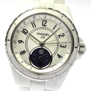 シャネル(CHANEL)のシャネル CHANEL H3404 J12 ファーズ ドゥ リュヌ ムーンフェイズ 自動巻き メンズ _758907(腕時計(アナログ))