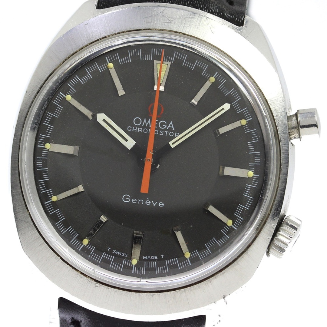 オメガ OMEGA 145.009 ジュネーブ クロノストップ Cal.865 手巻き メンズ _741881【ev15】