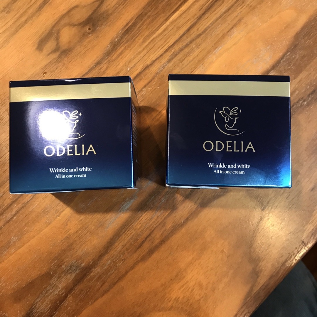 ODELIA  オデリア　 リンクル＆ホワイト オールインワンクリーム　2個