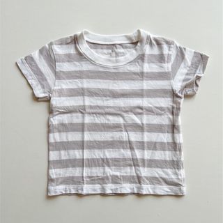 ムジルシリョウヒン(MUJI (無印良品))の無印良品　ボーダーシャツ　Tシャツ(Ｔシャツ)