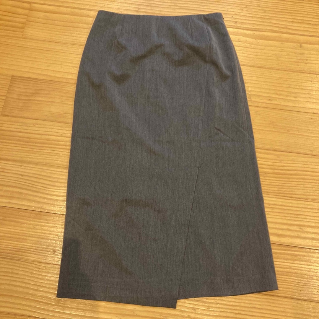 haco! - haco! 撥水加工 スカート スーツ セットアップ グレー Lの通販