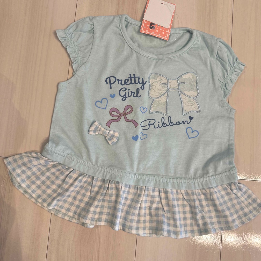 motherways(マザウェイズ)のマザウェイズ他　カットソー3枚セット　110 キッズ/ベビー/マタニティのキッズ服女の子用(90cm~)(Tシャツ/カットソー)の商品写真