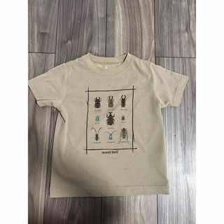 モンベル(mont bell)のモンベル　tシャツ　サイズ100 半袖　カブト虫　昆虫　虫(Tシャツ/カットソー)