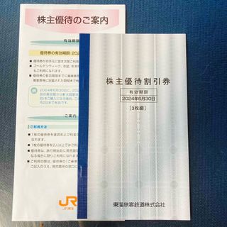 ジェイアール(JR)のJR東海　株主優待割引券(3枚)(その他)