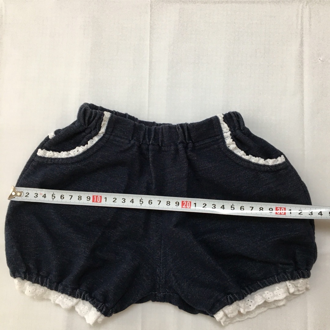 西松屋(ニシマツヤ)のかぼちゃパンツ　90cm キッズ/ベビー/マタニティのキッズ服女の子用(90cm~)(パンツ/スパッツ)の商品写真