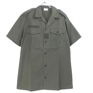 ミリタリー(MILITARY)の【着用1回の美品】フランス軍　半袖 チャドシャツ　ミリタリー　39-40サイズ(戦闘服)