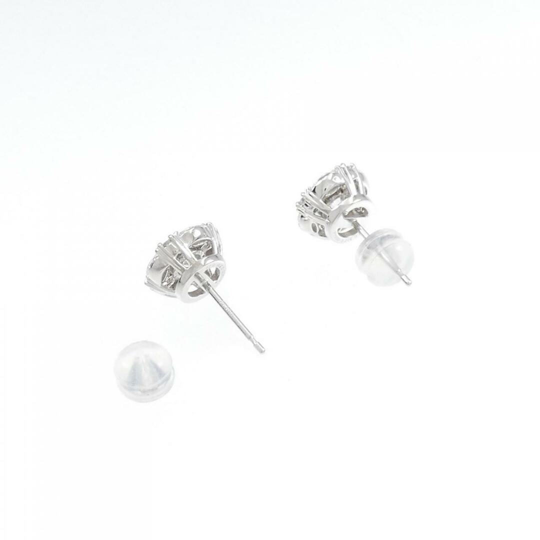 【リメイク】PT/ST ダイヤモンド ピアス 0.308CT 0.318CT G SI1 VG