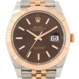 ロレックス(ROLEX)のロレックス デイトジャスト 126331 SSxPG 自動巻 ランダム番(腕時計(アナログ))