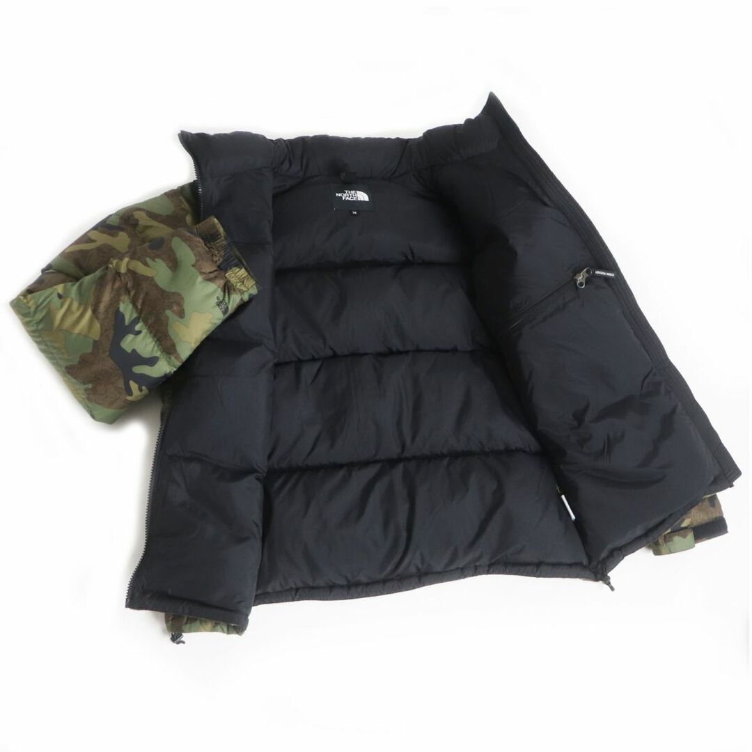 美品□ザ ノースフェイス ND92235 NOVELTY NUPTSE JACKET フード入り