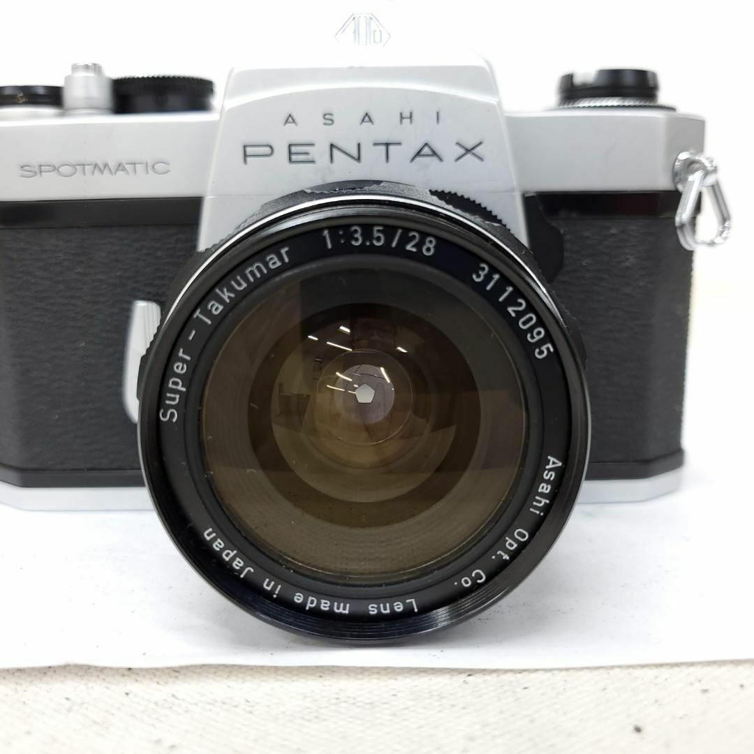 PENTAX(ペンタックス)の【動作確認済】PENTAX SPOTMATIC 0525-10x y スマホ/家電/カメラのカメラ(フィルムカメラ)の商品写真