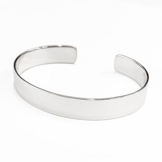 シルバー 925 プレーン バングル ブレスレット Silver Plane Bangle