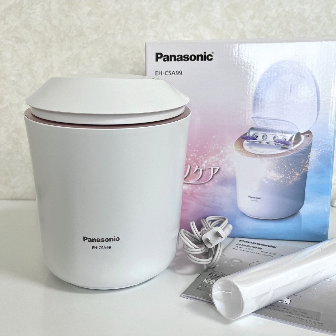 Panasonic - 【Panasonic】スチーマー ナノケア EH-CSA99-Pの通販 by