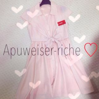 アプワイザーリッシェ(Apuweiser-riche)のApuweiser-richeワンピース(ひざ丈ワンピース)