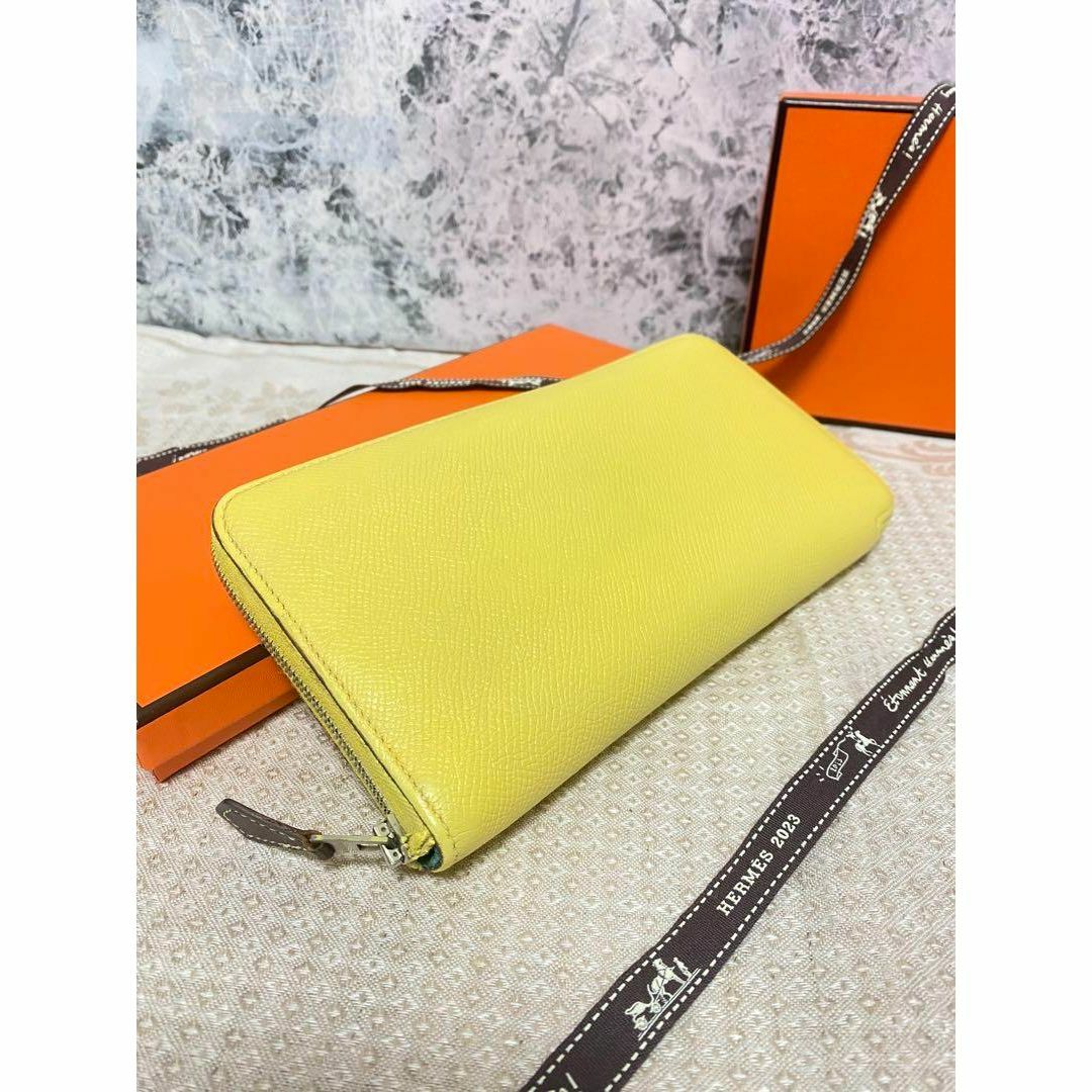 Hermes(エルメス)の【専用】美品❤️エルメス　アザップロング　シルクイン　ラウンドファスナー　X刻 レディースのファッション小物(財布)の商品写真