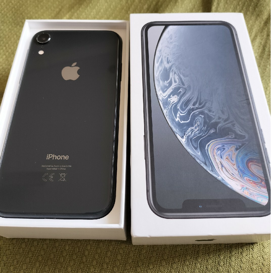 海外版 iPhone XR BLACK 256GB SIM フリー - スマートフォン本体