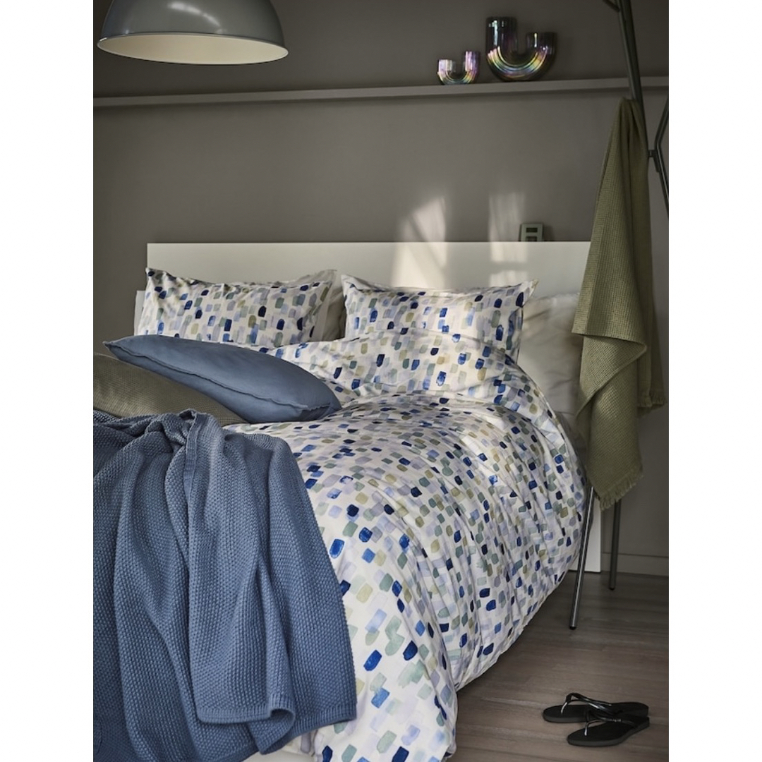 ファッションデザイナー 新品未使用 IKEA イケア 枕カバー ピローケース シングル キッズ