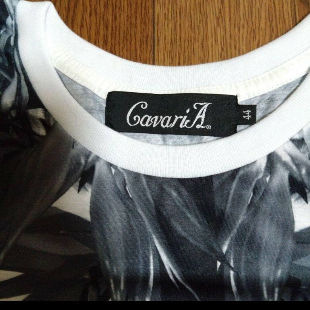 CavariA(キャバリア)のCavariA　プリントTシャツ メンズのトップス(Tシャツ/カットソー(半袖/袖なし))の商品写真