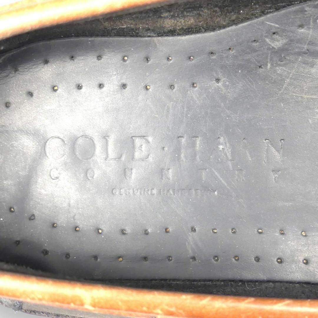 ローファー 26 本革 茶 COLE HAAN コールハーン メンズHH8970古着屋BLUES