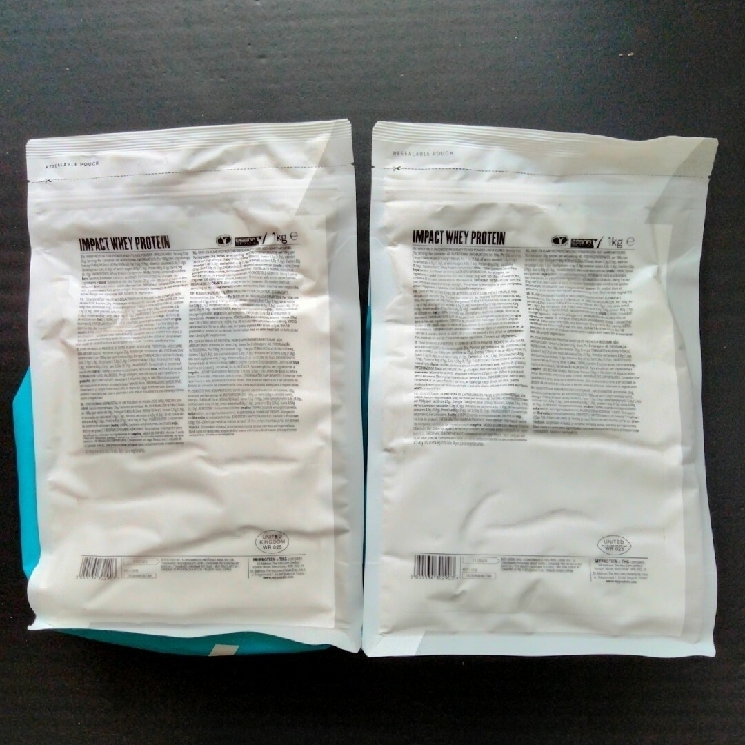 MYPROTEIN - マイプロテイン ノンフレーバー 1kg 2袋セット プロテイン
