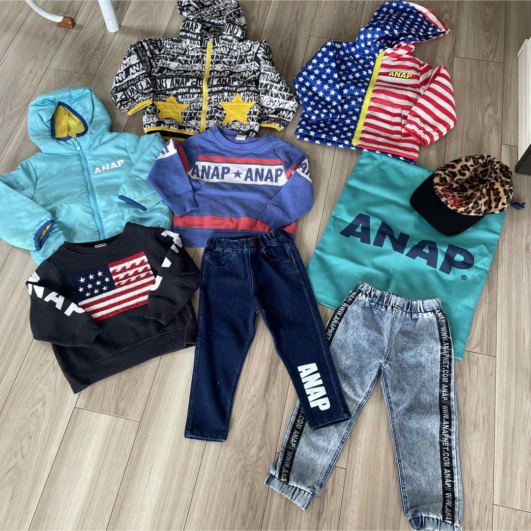 ANAP Kids(アナップキッズ)のまとめ売り♡ 90サイズ キッズ/ベビー/マタニティのキッズ服男の子用(90cm~)(ジャケット/上着)の商品写真