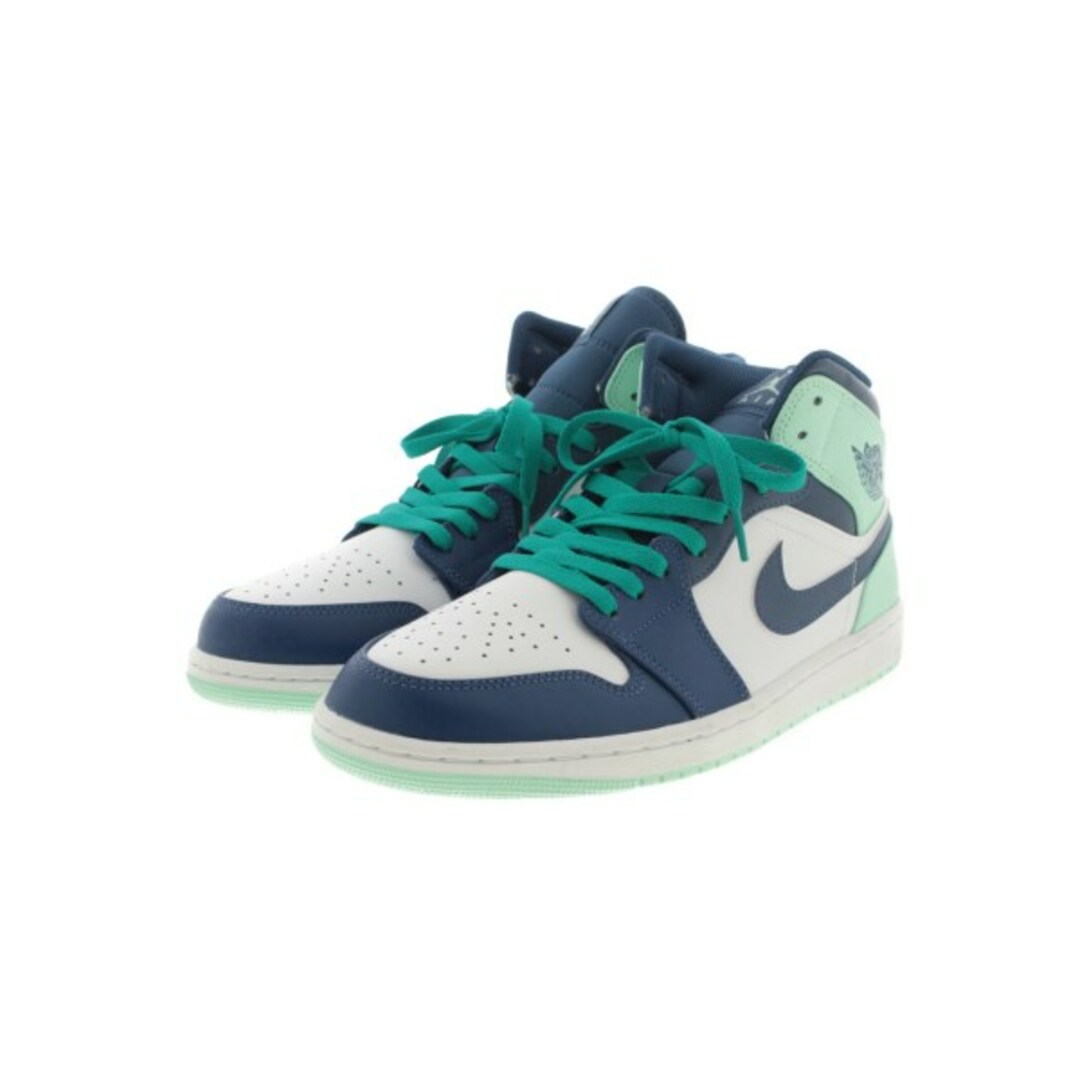 オールシーズンスニーカーカットNIKE ナイキ スニーカー 29cm 白x紺x緑