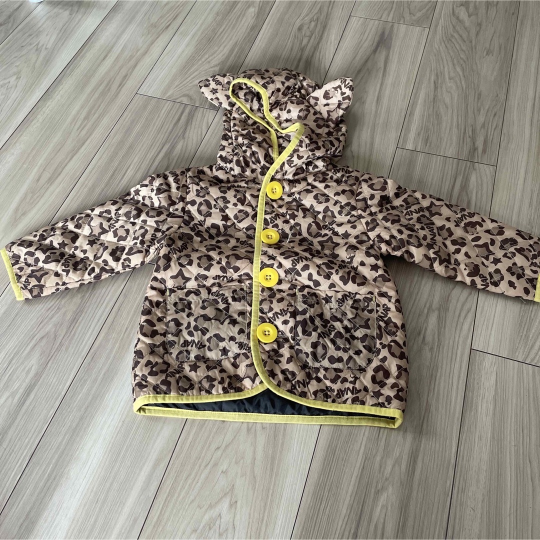 ANAP Kids(アナップキッズ)のヒョウ柄 アウター キッズ/ベビー/マタニティのベビー服(~85cm)(ジャケット/コート)の商品写真