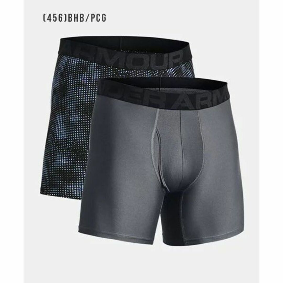 UNDER ARMOUR(アンダーアーマー)のアンダーアーマー ボクサー 2枚 LL XL 2L パンツ グラフィック 新品 メンズのアンダーウェア(ボクサーパンツ)の商品写真