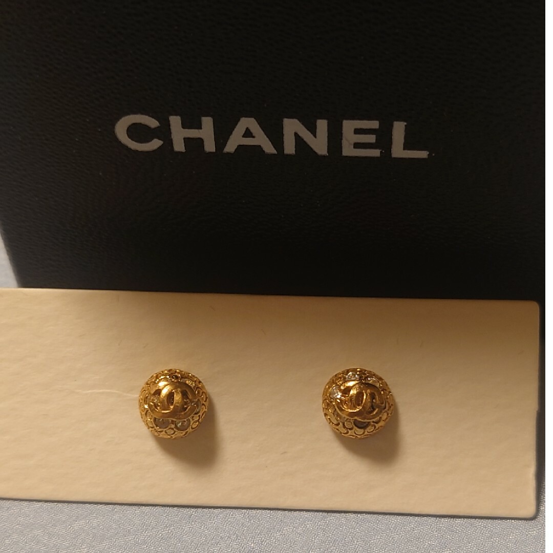 ピアスCHANELピアスビンテージ正規品