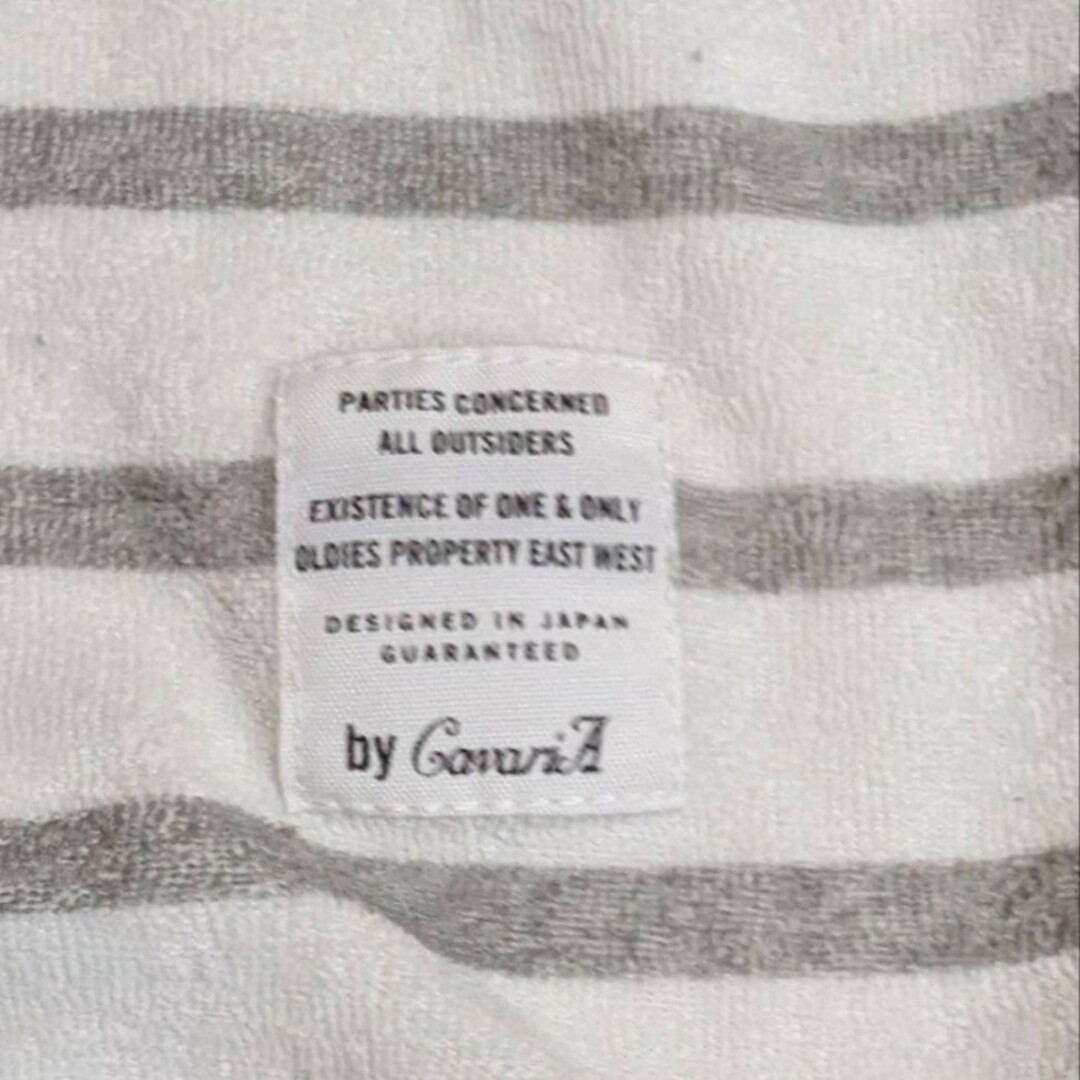 CavariA(キャバリア)のCavariAのパイル地ボーダーＴシャツ（迷彩柄ポケット） メンズのトップス(Tシャツ/カットソー(半袖/袖なし))の商品写真