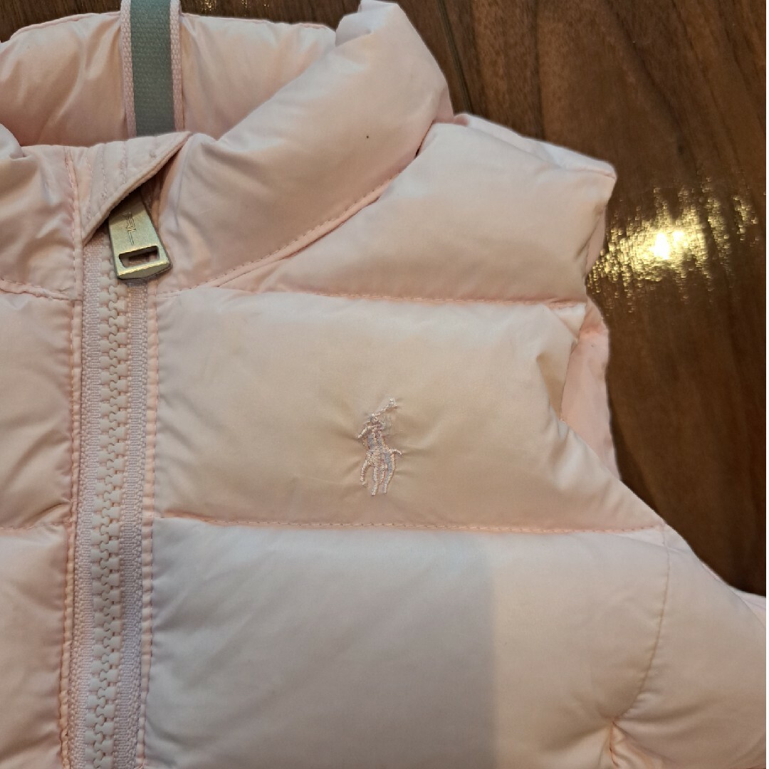 POLO RALPH LAUREN(ポロラルフローレン)の期間限定値下げ！Ralph Laurenキッズ☆80cm☆ダウンベスト キッズ/ベビー/マタニティのベビー服(~85cm)(ジャケット/コート)の商品写真