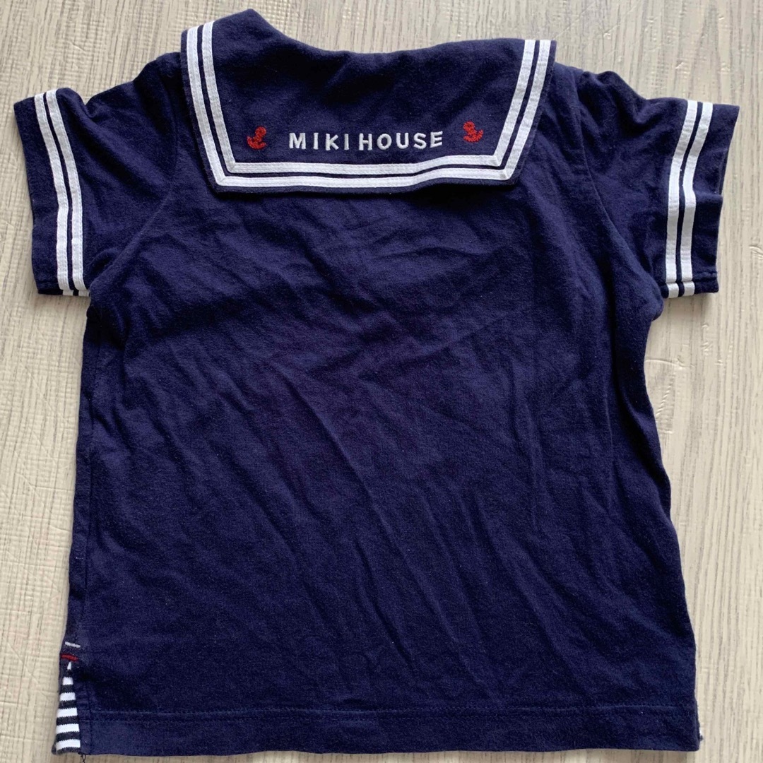 mikihouse(ミキハウス)のミキハウス　セーラー Tシャツ　水平　プッチー キッズ/ベビー/マタニティのキッズ服男の子用(90cm~)(Tシャツ/カットソー)の商品写真