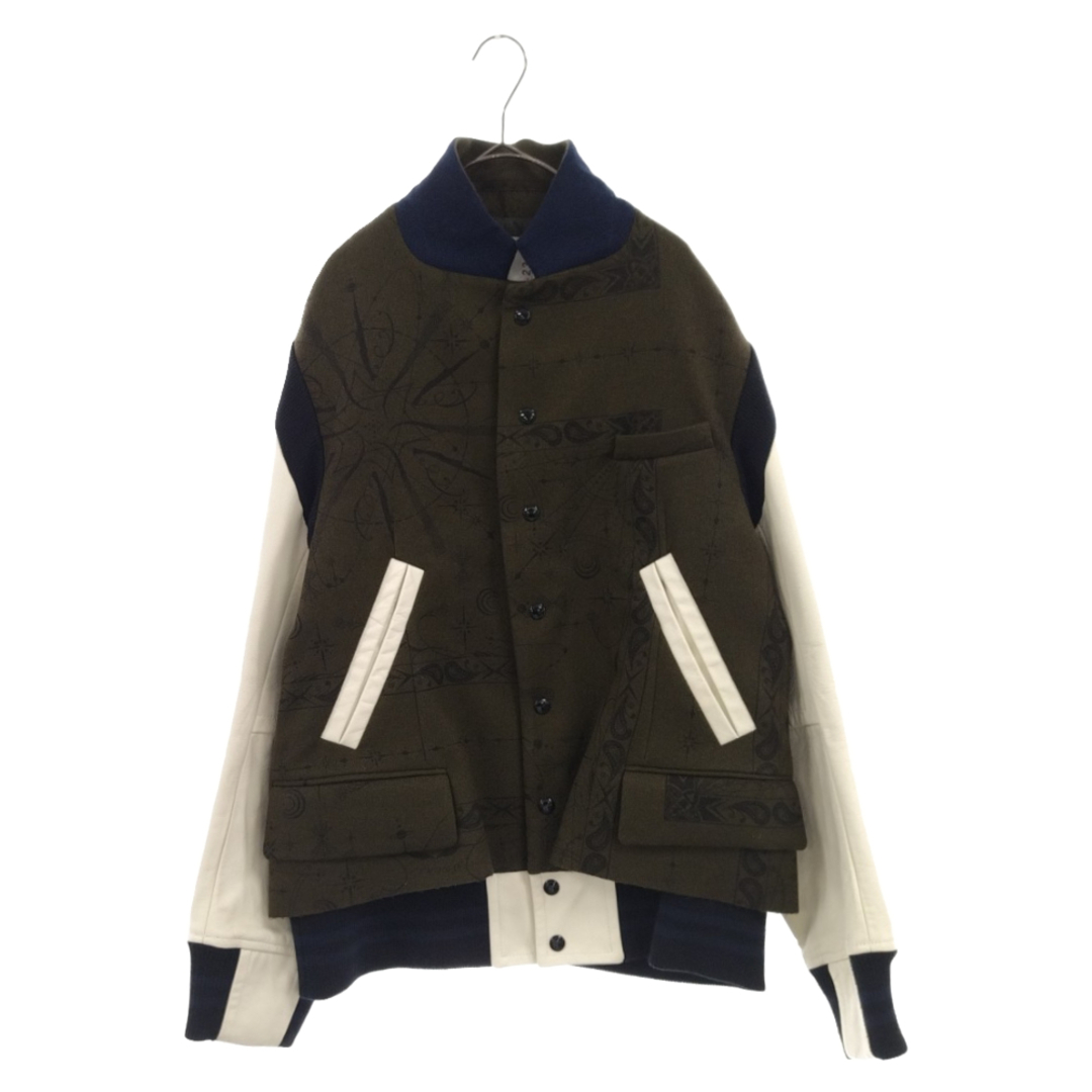 Sacai サカイ ×Dr.Woo Bandana print Blouson 20-02328Mドクターウー