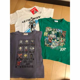 バンダイ(BANDAI)の男児ウルトラマンTシャツ3枚　110サイズ(Tシャツ/カットソー)