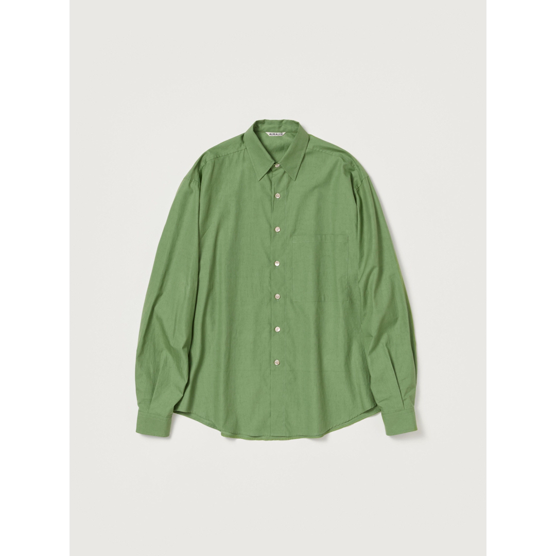 AURALEE   AURALEE WASHED FINX TWILL BIG SHIRTの通販 by あ's