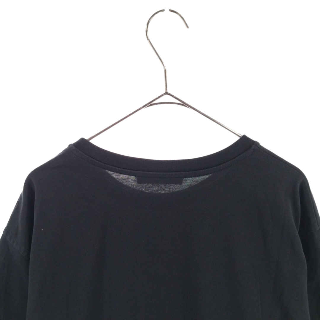GIVENCHY ジバンシィ 20SS グラデーション ロゴデザイン 半袖Tシャツ カットソー ブラック BM70UY3002