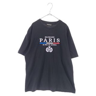 注目 straykids ヒョンジン 着用 balenciaga ロゴ刺繍Tシャツ Tシャツ