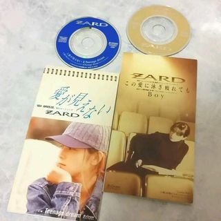ZARD　8インチCD　愛が見えない　この愛に泳ぎ疲れても(ポップス/ロック(邦楽))