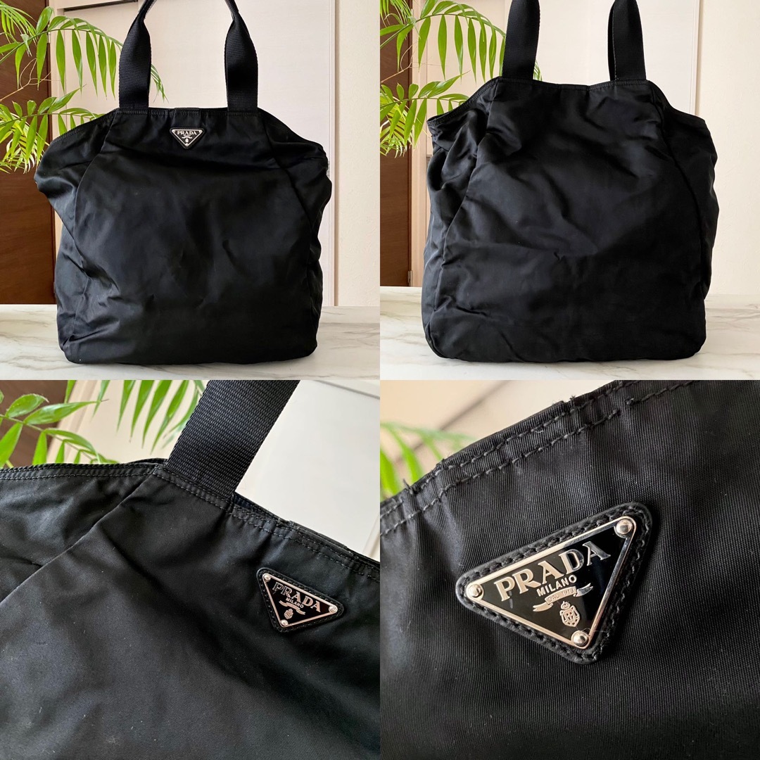 PRADA - 超美品 正規品 PRADA プラダ テスート トートバッグの通販 by