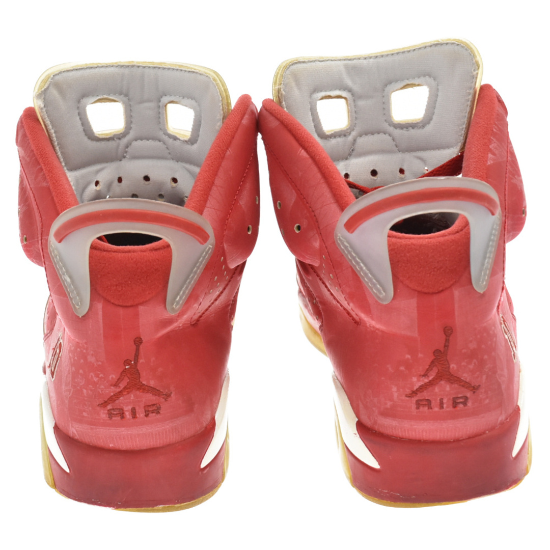 NIKE ナイキ ×SLAM DUNK AIR JORDAN 6 RETRO スラムダンク エアジョーダン6 ハイカットスニーカー レッド US10.5/28.5cm 717302‐600