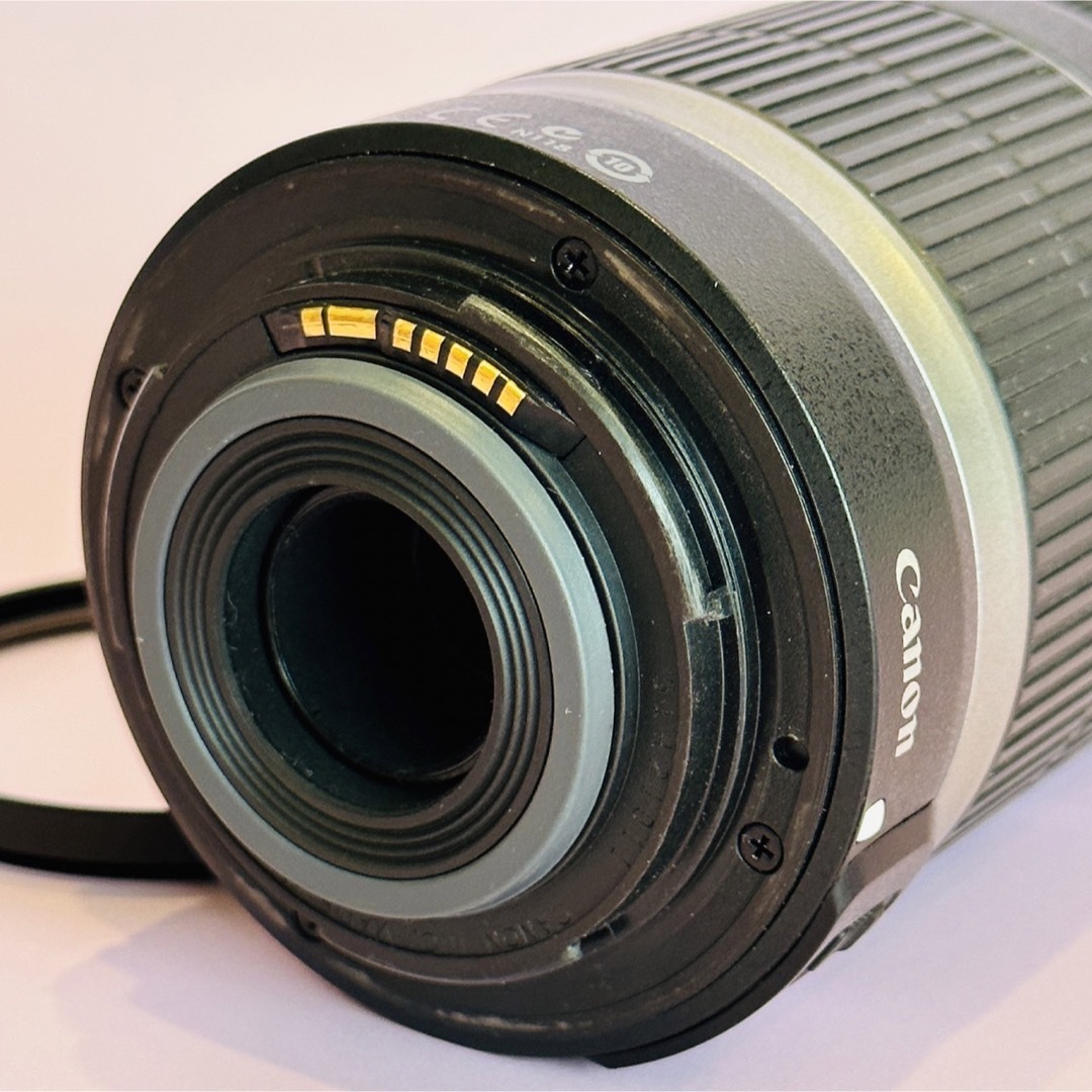 Canon(キヤノン)のCanon EF-S 55-250mm IS f4-5.6 手振れ補正レンズ スマホ/家電/カメラのカメラ(レンズ(ズーム))の商品写真