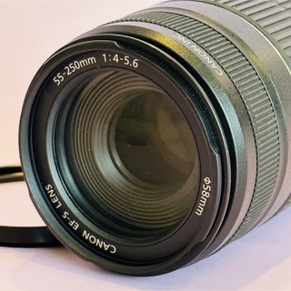 キヤノン(Canon)のCanon EF-S 55-250mm IS f4-5.6 手振れ補正レンズ(レンズ(ズーム))
